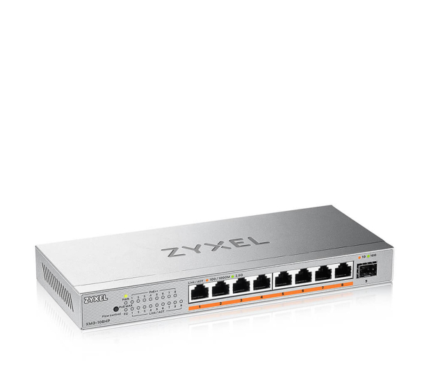 ZYXEL 8P 2,5G+ 1SFP+ XMG-108HP-EU0101F - 1509902 - zdjęcie 2